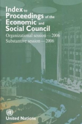 Carte Index to Proceedings of the Economic and Social Council Dag Hammarskjold Library