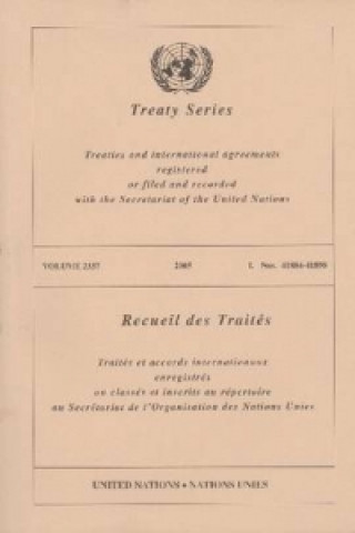 Kniha Treaty Series 2337 I:41884-41898 United Nations