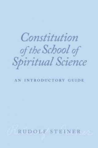 Carte Constitution of the School of Spiritual Science Rudolf Steiner