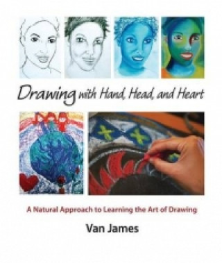 Carte Drawing with Hand, Head and Heart Van James