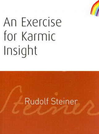 Kniha Exercise for Karmic Insight Rudolf Steiner