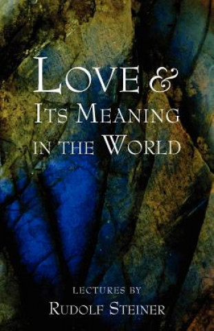 Книга Love and Its Meaning in the World Rudolf Steiner