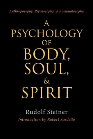 Kniha Psychology of Body, Soul and Spirit Rudolf Steiner