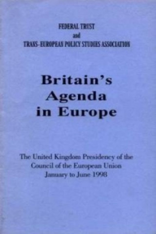Kniha Britain's Agenda in Europe Andrew Duff