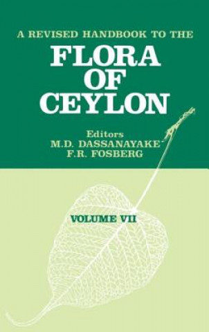 Carte Revised Handbook of the Flora of Ceylon - Volume 7 