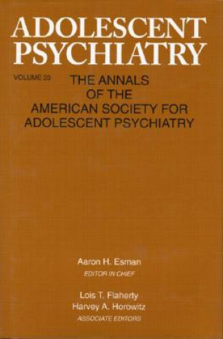 Książka Adolescent Psychiatry, V. 23 Aaron H. Esman