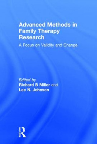 Könyv Advanced Methods in Family Therapy Research 