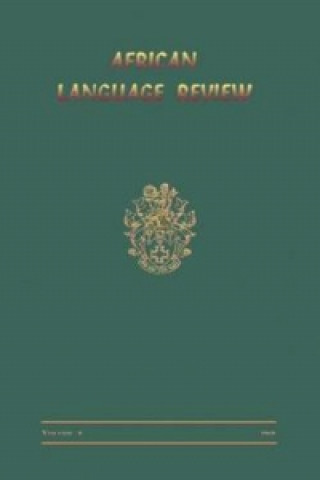 Buch African Language Review Dalby