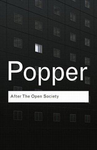 Книга After The Open Society Sir Karl Popper
