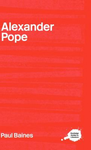 Kniha Alexander Pope Paul Baines
