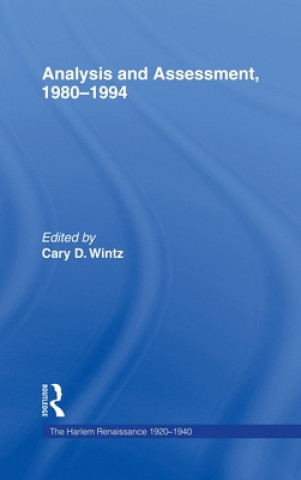 Książka Analysis and Assessment, 1980-1994 