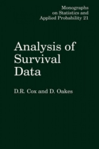 Kniha Analysis of Survival Data David Oakes