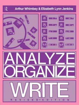 Carte Analyze, Organize, Write Elizabeth Jenkins