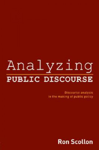 Livre Analyzing Public Discourse Ron Scollon