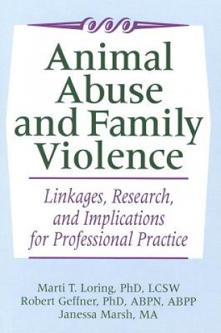 Kniha Animal Abuse and Family Violence Janessa Marsh