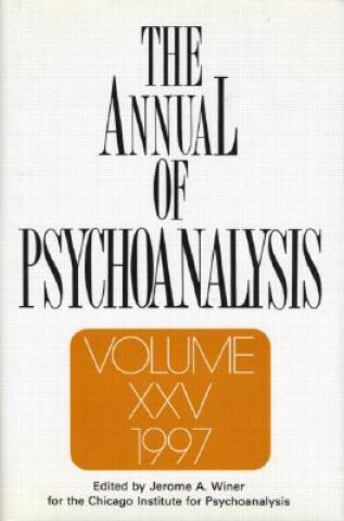 Książka Annual of Psychoanalysis Chicago Institute for Psychoanalysis