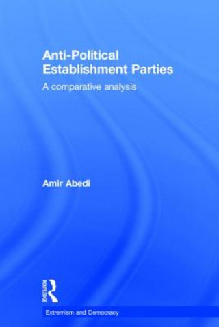 Kniha Anti-Political Establishment Parties Amir Abedi