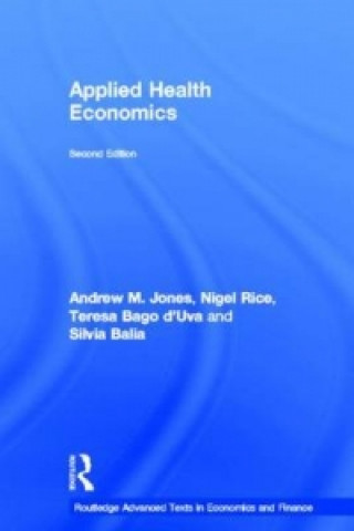 Книга Applied Health Economics Silvia Balia