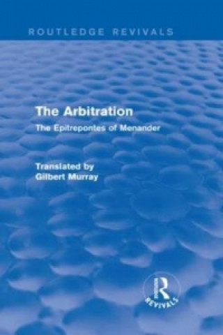 Könyv Arbitration (Routledge Revivals) Gilbert Murray