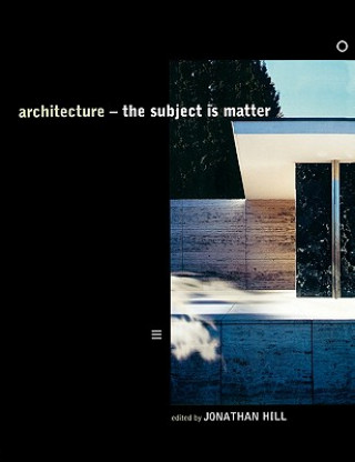 Βιβλίο Architecture Jonathan Hill