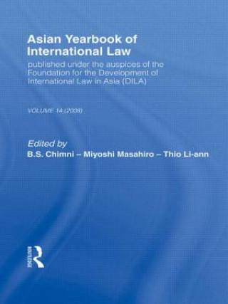 Książka Asian Yearbook of International Law B. S. Chimni