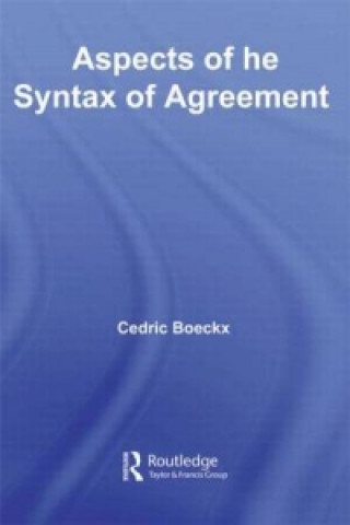 Könyv Aspects of the Syntax of Agreement Cedric Boeckx