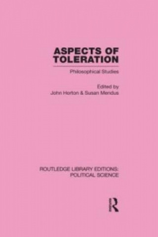 Kniha Aspects of Toleration John Horton