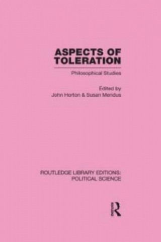 Knjiga Aspects of Toleration John Horton