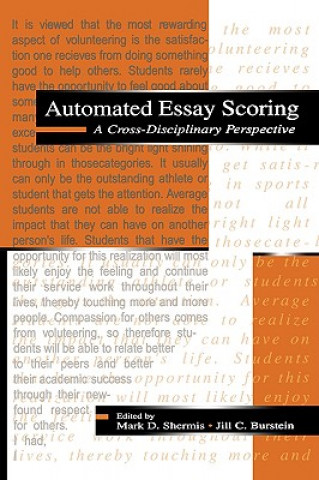 Kniha Automated Essay Scoring 