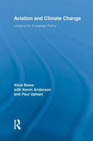Książka Aviation and Climate Change Paul Upham