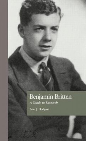 Boek Benjamin Britten Peter John Hodgson