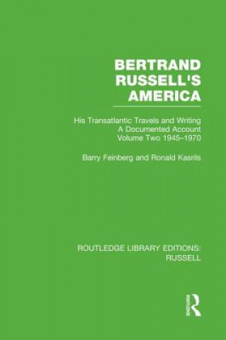 Kniha Bertrand Russell's America Ronald Kasrils