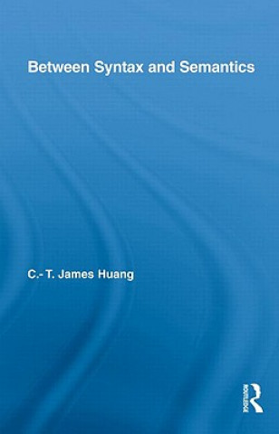 Könyv Between Syntax and Semantics C. T. James Huang