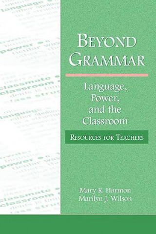 Kniha Beyond Grammar Marilyn J. Wilson