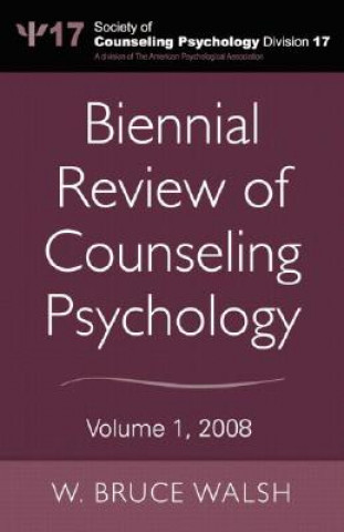 Kniha Biennial Review of Counseling Psychology W. Bruce Walsh