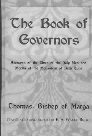 Könyv Book Of Governors Bishop of Marga Thomas