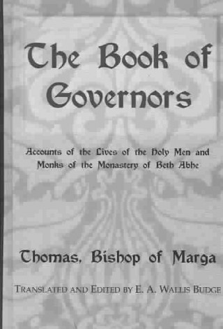 Libro Book Of Governors Bishop of Marga Thomas