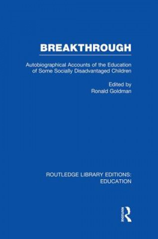 Book Breakthrough (RLE Edu M) Ronald Goldman
