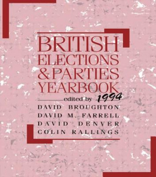 Książka British Elections and Parties Yearbook 1994 David Broughton