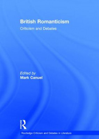 Buch British Romanticism Mark Canuel