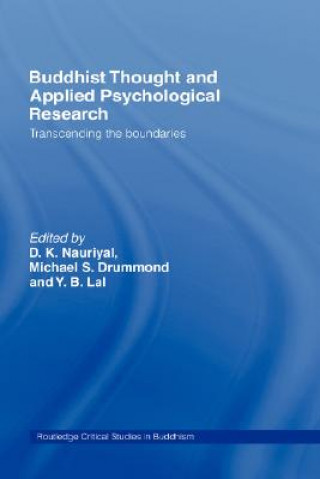 Könyv Buddhist Thought and Applied Psychological Research 
