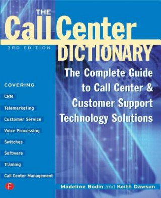 Kniha Call Center Dictionary Keith Dawson