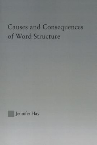 Książka Causes and Consequences of Word Structure Jennifer Hay