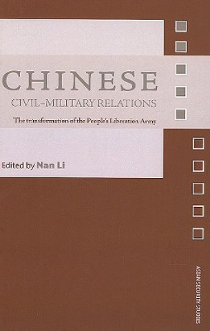 Książka Chinese Civil-Military Relations Nan Li