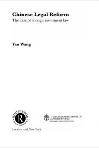 Kniha Chinese Legal Reform Yan Wang