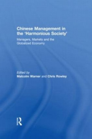 Kniha Chinese Management in the 'Harmonious Society' 