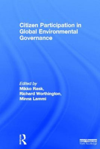 Livre Citizen Participation in Global Environmental Governance 