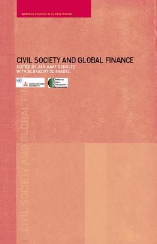 Libro Civil Society and Global Finance Albrecht Schnabel