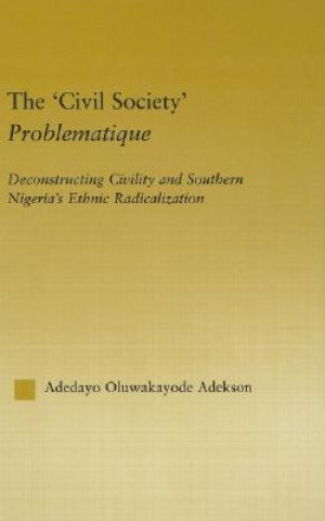 Kniha 'Civil Society' Problematique Adedayo Oluwakayode Adekson