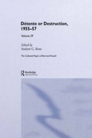 Könyv Collected Papers of Bertrand Russell Volume 29 Bertrand Russell